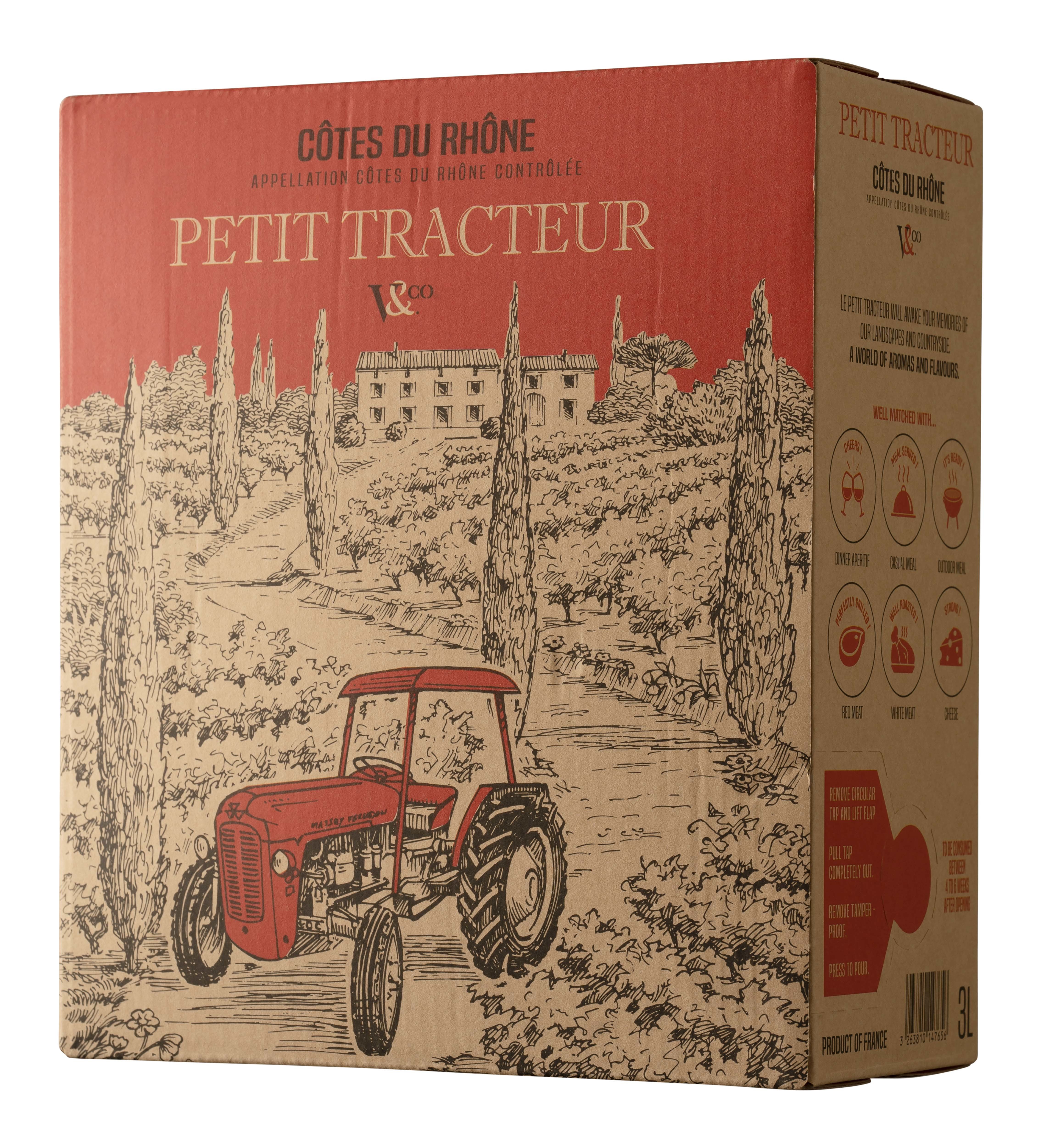 Petit Tracteur Côtes du Rhône