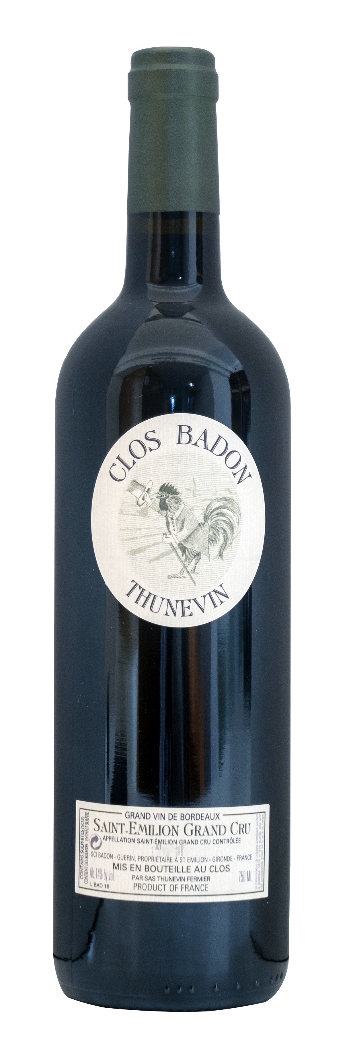 Clos Badon Thunevin Saint-Emilion Grand Cru