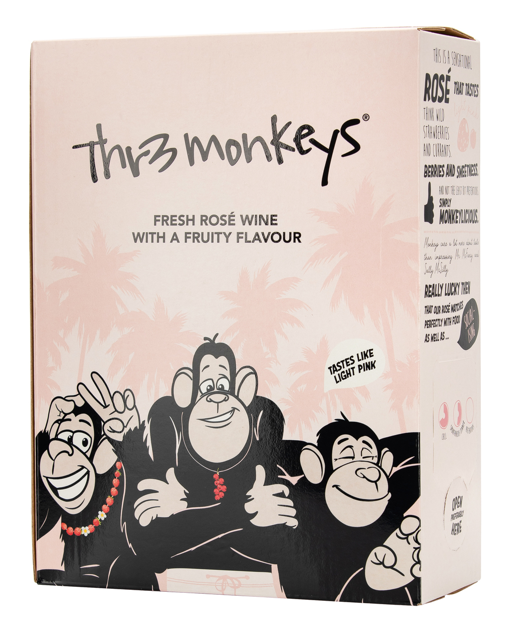 Thr3 Monkeys Rosé